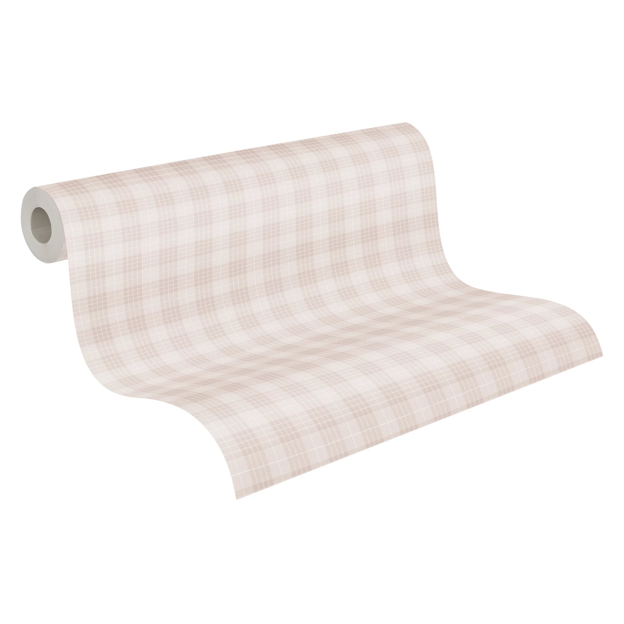 Made Germany Modern Luxury Non Woven Contract Wallpaper Rolls Cream Beige White Wash-Resistant Hotel Living Room Kitchen