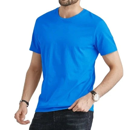 Wholesale New Style Casual Sports Men's T-Shirt Slim Gym Custom Made in Pakistan Breathable and Quick Dry