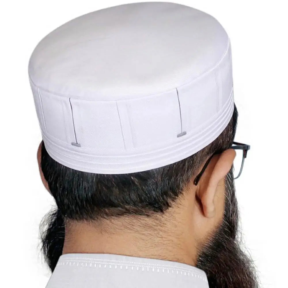 OEM Custom High Quality XXL Size Islamic Caps Hats Fashion Printed Muslim Praying Namaz Wholesale Hot Selling Clothing Accessory