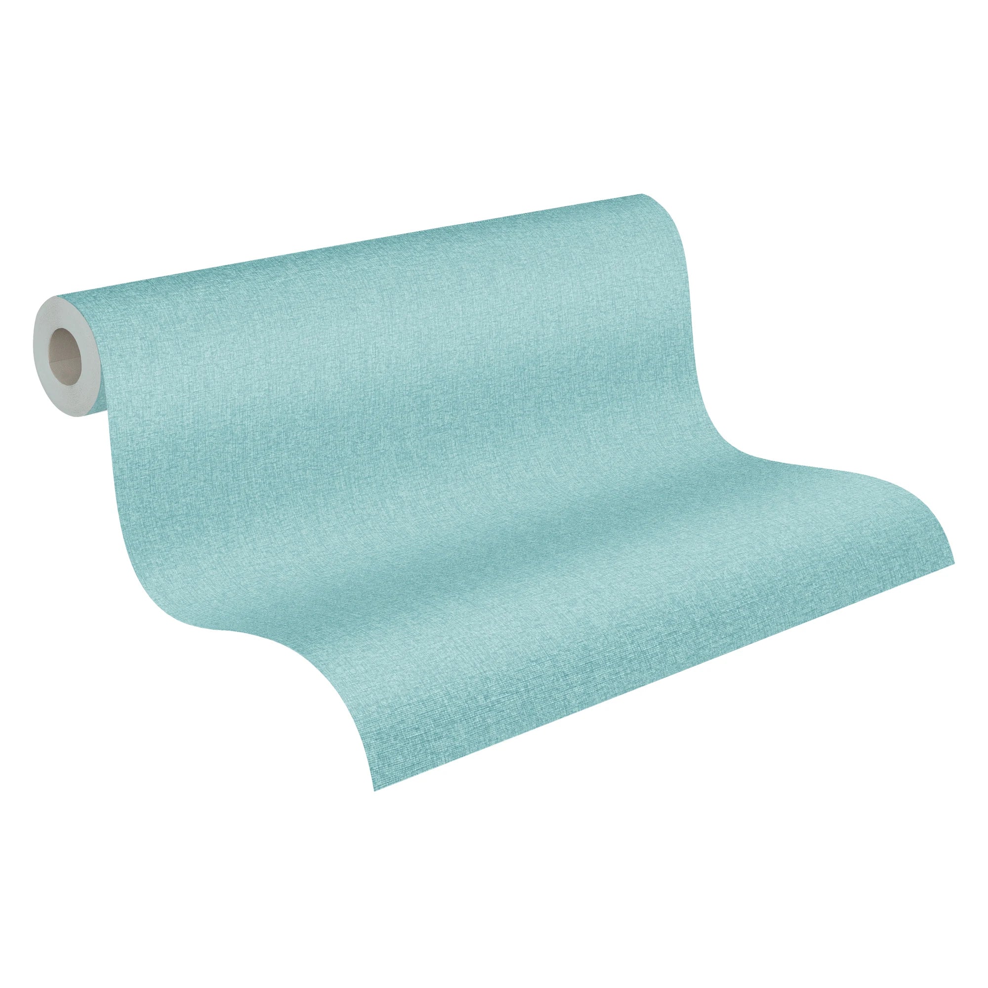 Made in Germany - Wallpaper rolls Solid Plain Light Blue - Non Woven Vinyl - Wallpaper  for Walls Structural - 1005 x 053 m