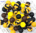 Bulk Mix of Wholesale 15mm Silicone Beads 50 Pieces Per Bag Shades of Leopard Serape for Keychain Bracelet Jewelry DIY Making