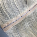 PU Hole Weft European Hair Extensions Seamless Injected Physical Tape Skin Double Drawn Small Holes Made Remy Human Hair
