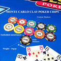 Wholesale Premium Clay Poker Chips 4cm 3.5mm Complete Value Set 1-10000 Golden Trim Arch Club Branding Iconic for Poker Night MegaBDM