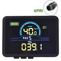 Wireless Digital LCD Electric Bicycle Speedometer Smart Electronic Bike Computer Backlight Accessory Speed Odometer for Cycling