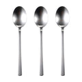 Set of 2 stainless steel table spoons