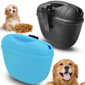 Silicone Dog Treat Pouch With Dog Training Clicker Clip on Portable Training Container Convenient Magnetic Buckle Closing