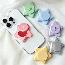 Your Logo Moisturizing Lip Balm with Sugar & Vitamin E Star Shape Design Tinted Glossy Jelly Formula Customizable Colors