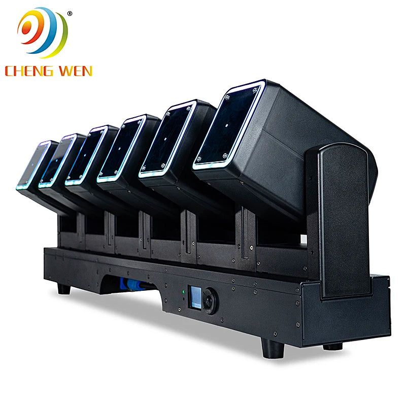 Wholesale 6x60W RGBW Moving Head Lights | 4-in-1 LED Motorized Zoom DMX512 | Bulk Pricing for Nightclub Rental Companies