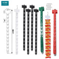 Hanging Merchandise Plastic Clips Strips With Hooks MegaBDM