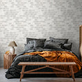 Made Germany Modern Photo Wall Murals Stone Wall Grey Beige Non Woven Vinyl Industrial Bedroom Hospital Mall Dining Living Room