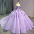 Jancember 1265 Elegant Chic Off Shoulder Crystal Quinceanera Dresses for Girls