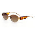 MB1547A Custom Metal Polarized Eyewear Vintage Oval Sunglasses for Men