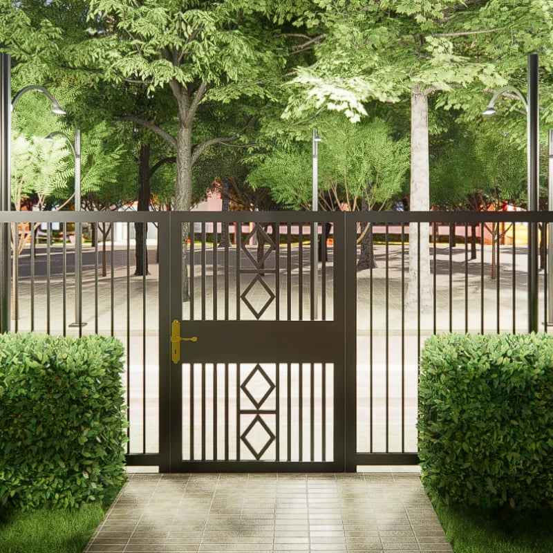 Premium Eco-Friendly Iron Main Gates 7 Feet Height Handcrafted Designs for Elegant and Safe Entrances Made in Vietnam