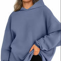 Enerup Custom Women's Cropped Hoodies Sweatshirts Plain Pullover Girls' Hoodies Set