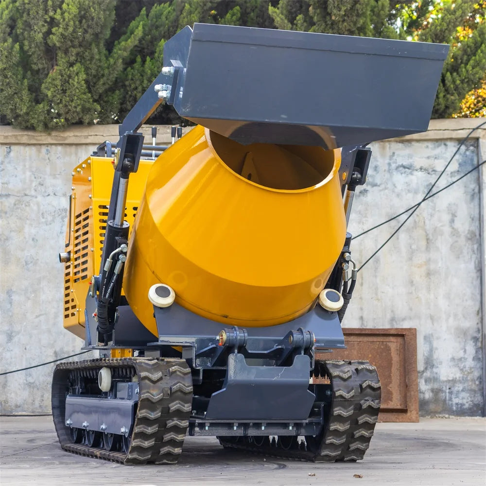 Portable Mini Diesel & Gasoline Drum Concrete Mixer Truck Mobile Small Portable Concrete Mixer Machine