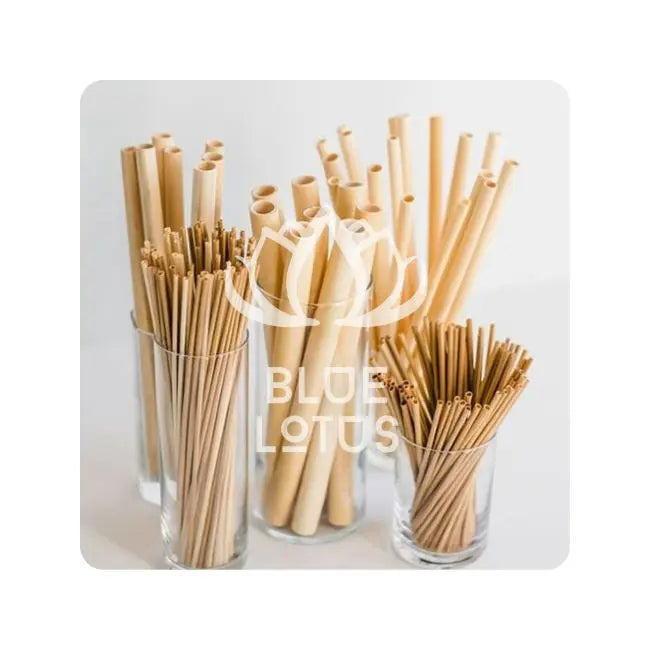 BEST SELLER Natural Bamboo Straws | Eco-Friendly Drinking Straw Wholesale