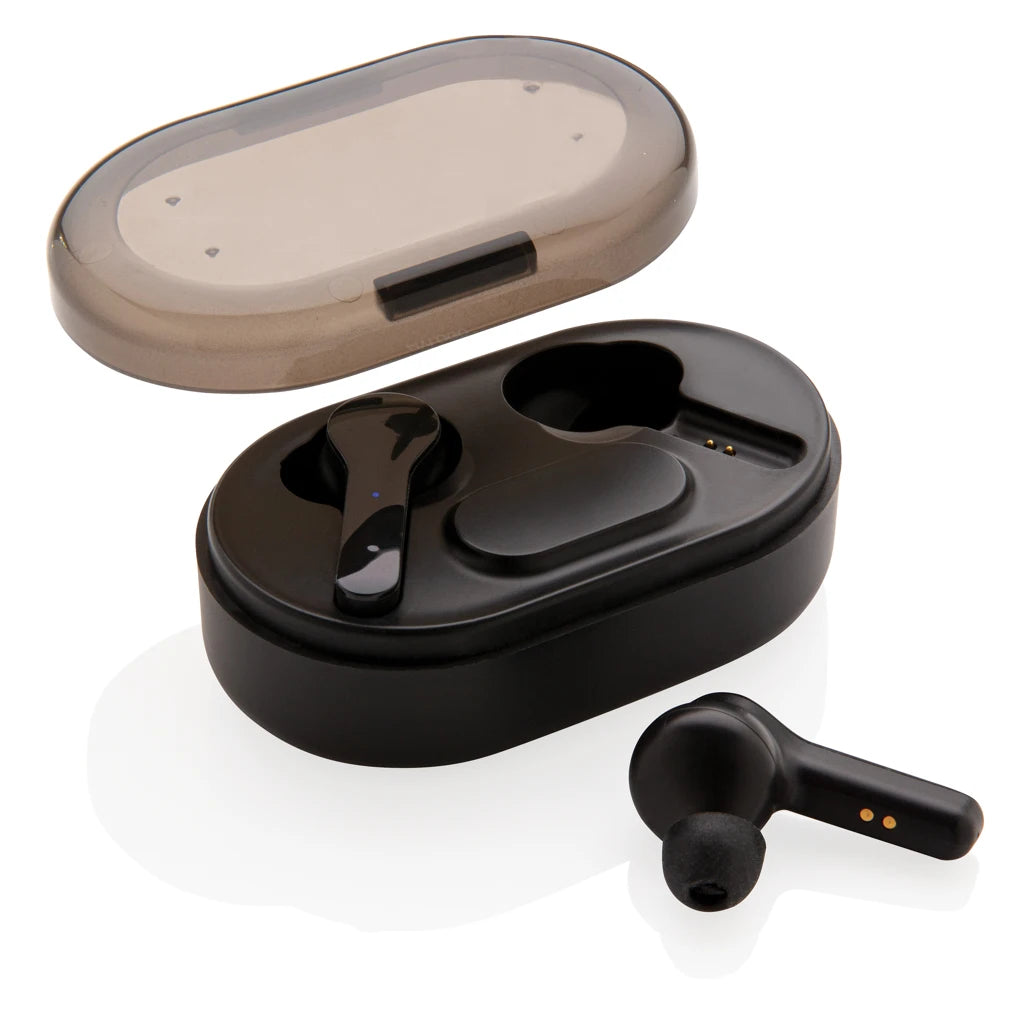 Customized USB Promotional Earphone with Lit-Up Logo