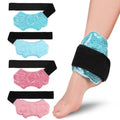 Reusable Ankle Ice Gel Pack Wrap Freezable Hot Cold Compression Brace for Sprained Foot Sports Injury & Inflammation Relief
