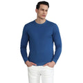 Wholesale High Quality Men's 100% Cotton Pullover Sweatshirt O-Neck Sweatshirt with Solid Thermal Winter Season Men's Sweatshirt