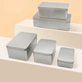 In Stock a Set of Size Candy Cookie Biscuit Metal Tin Christmas Cosmetics Storage Container Box Biscuit Packing Tin Box