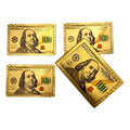 Wholesale Custom Recyclable Gold Poker bar Card Games Durable Plastic Poker Playing Cards Deck of Card Game for Sale
