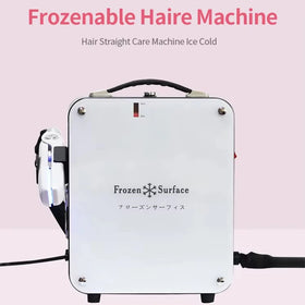 Hot Sale Hair Straightener Iron with Tourmaline Ceramic Plates and Adjustable Temperature Control for Salon Use Frozen Flat