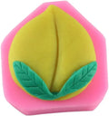 Cute Juicy Peach Fruit for DIY Cake Fondant Baking Biscuit Soap Tray 3D Chocolates  Drop Glue Decor Silicone Mold Tool