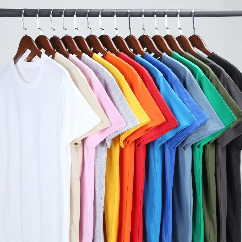 Bangladesh China Factory Price Unisex 180g Combed Cotton Short Sleeve T Shirt Plus Size Loose Fit Sports Base Layer T Shirt