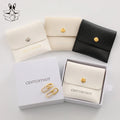 PUPPYSEW Custom Beige PU Leather Jewelry Pouch Bag Artificial Leather Jewelry Packaging Pouch Bag PU Jewelry Pouches With logo