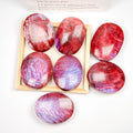 Natural Red Moonstone Cabochon Carving Stones Natural Healing Stone Pendant Natural Moon Stones for Gifts