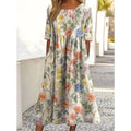 Factory Wholesale Custom Floral Maxi Dress with Spaghetti Strap and Breathable Woven Fabric for Women Summer Beach Holiday