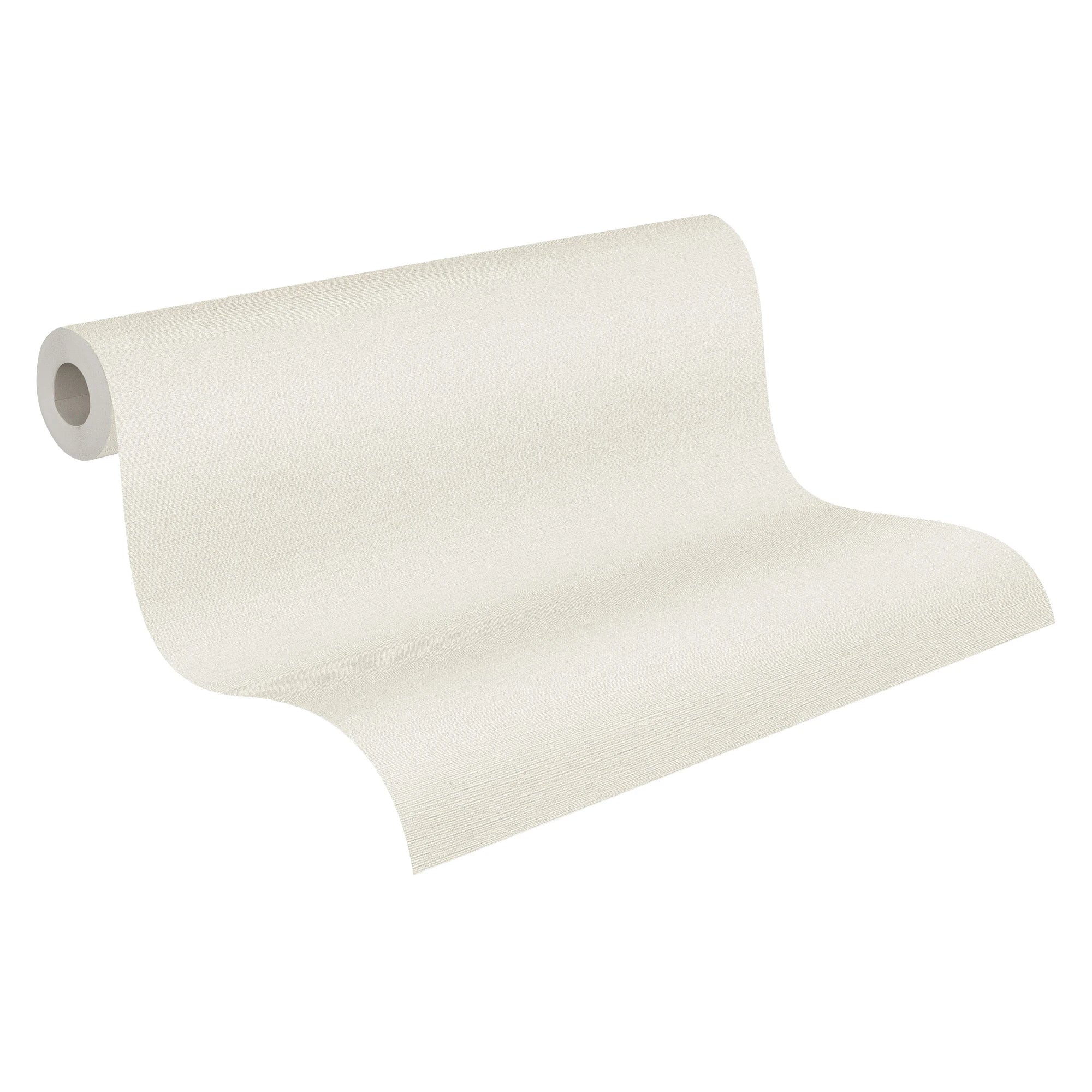 Made Germany Pre-Pasted Wallpaper Rolls Plain White Non Woven Vinyl Modern Sound-Absorbing Hotel Bathroom Household