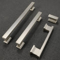 Modern Simple Styles Pull Furniture Drawer Handles Black Wardrobe Kitchen Cabinet Handles