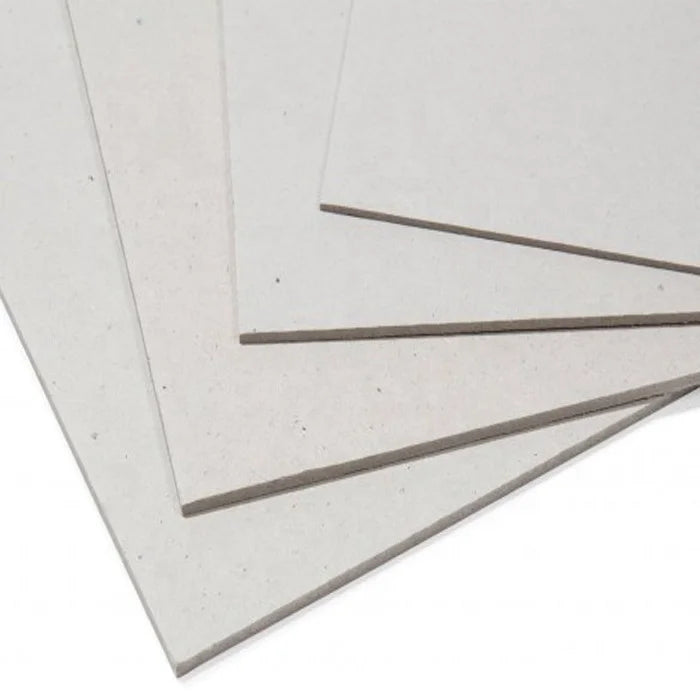Factory Custom 787*1092mm Grey Paper Board 0.8MM 1MM 1.5MM Hard Board Grey Board for Sofa Folder Painting Board