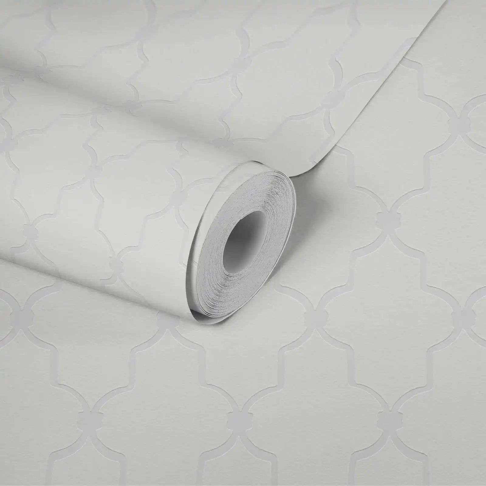 Made in Germany - Coatable Wallpaper rolls Paintable White Non Woven Vinyl Wallpaper for costum painting - 2500 x 106 m