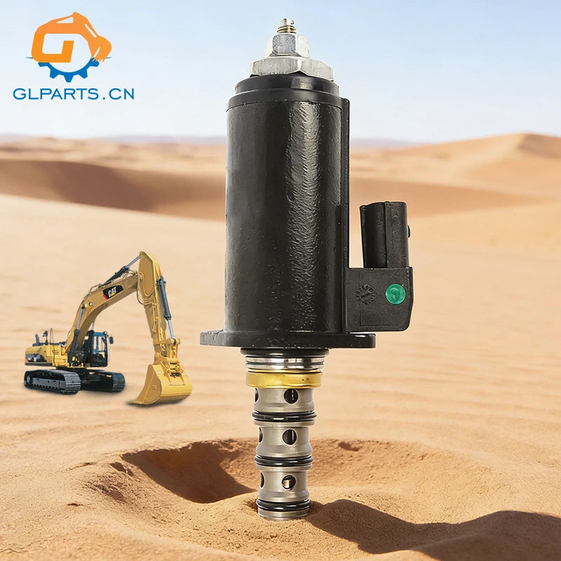 Glparts Solenoid Valve VOE14659751 14659751 for Excavator EC250D EC300D EC350D EC750D Hydraulic Pump Solenoid Valve