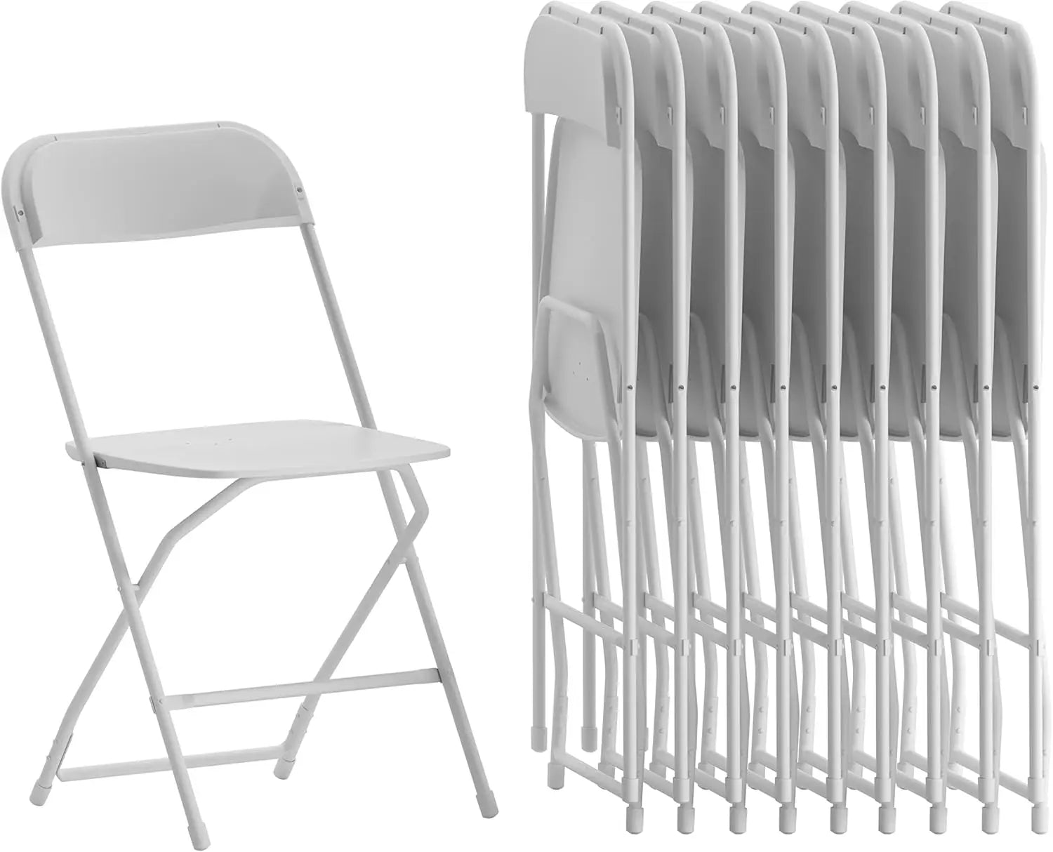 Moon MN-X53 Modern Style HDPE Plastic Folding Chair Outdoor Garden Dining Furniture for Camping and Hotels