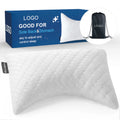 Adjustable Shredded Memory Foam Pillow for Side/Back Sleepers-Cervical Support Pillow with Removable Foam FillMachine-Washable