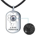 Wholesale Dog 100 Language Projection Pendant Necklace 925 Sterling Silver Necklace for Men