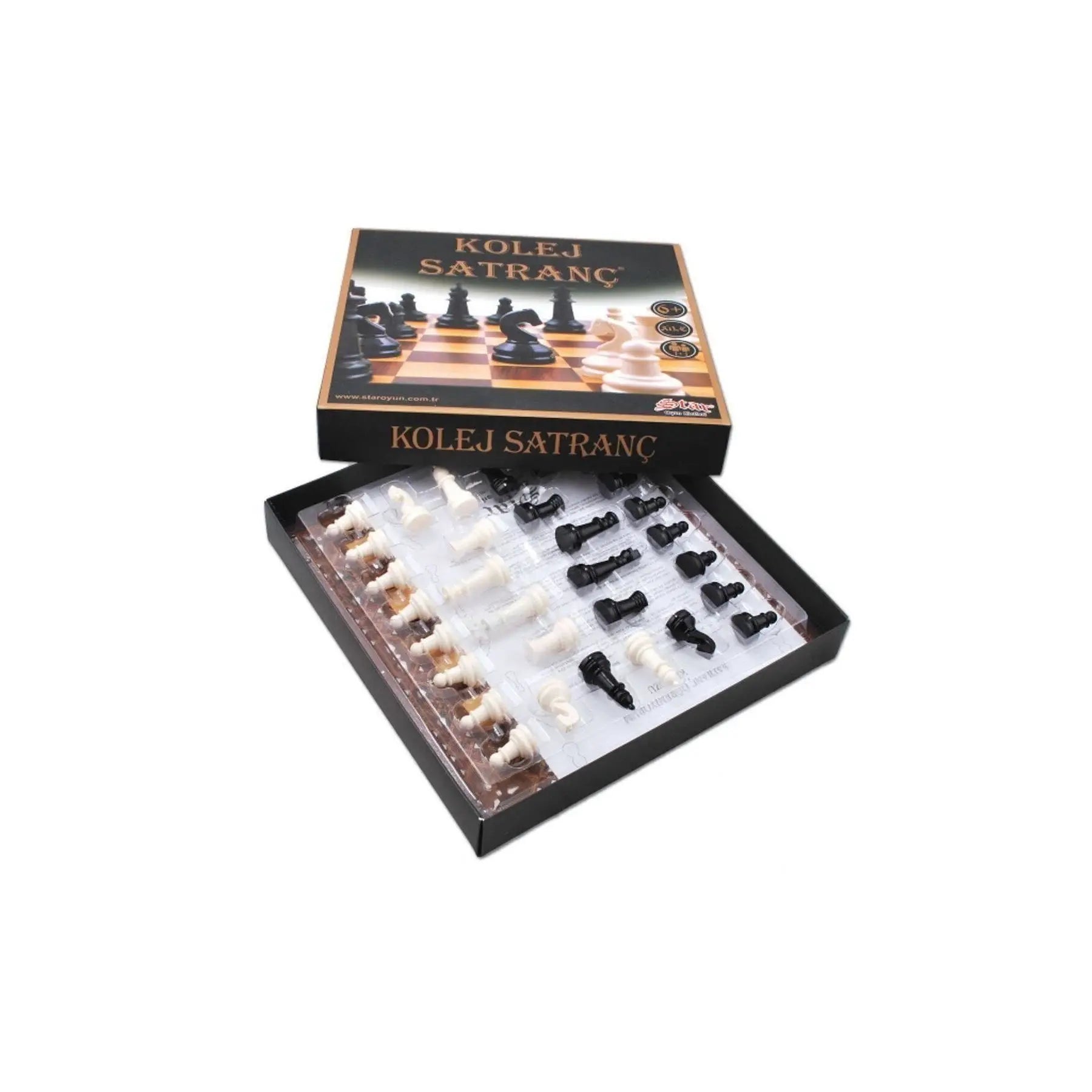 College Chess Set