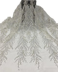 New Gauding Embroidery Silver Beads Bubble Beads +3/5 Per Cent Crystal Piece Embroidery Heavy Industry Wedding Dress Cheongsam E