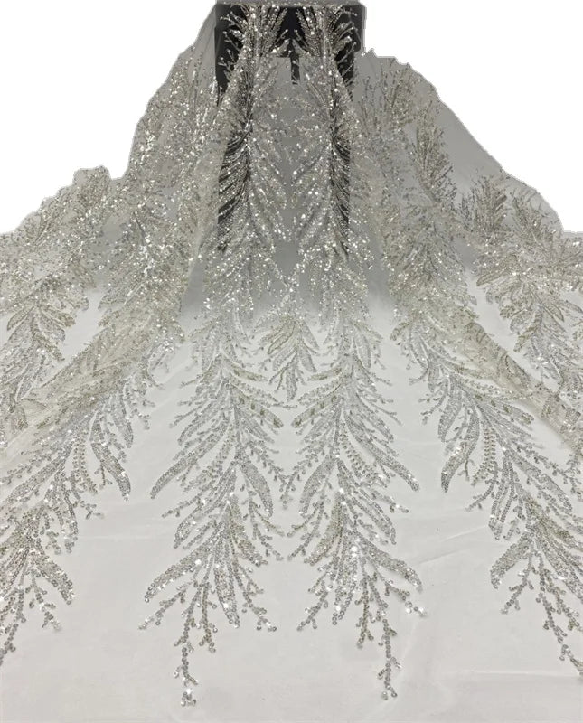New Gauding Embroidery Silver Beads Bubble Beads +3/5 Per Cent Crystal Piece Embroidery Heavy Industry Wedding Dress Cheongsam E