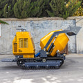HT750Y Concrete Mixing tank High Adaptability Mini Concrete Mixer Truck Tracked Mini Dumper Gasoline Concrete Mixer