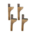 Customizable Premium Solid Wood Furniture Legs for Bedroom/Living Room/Workshop/Outdoor-Modern Design Strong Load-Bearing Easy