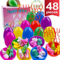 Easter Cartoon Twisted Egg Hand Tearing Blind Box Children's Party Toys Diy Opening Plastic Simulation Egg with Toys Inside