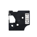 Tatrix 24mm Black on Silver Compatible Label Tape Cartridge 53722 for DYMO Label Manager 500TS/450D RHINO 6000 Label Manager PC