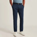 Men's Comfortable Straight Fit 4 Way Stretch Plain Golf Pants With Four Pocket