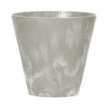TUBUS BETON EFFECT 3.5L. flower pot dimensions (mm) 200x200x187 concrete color