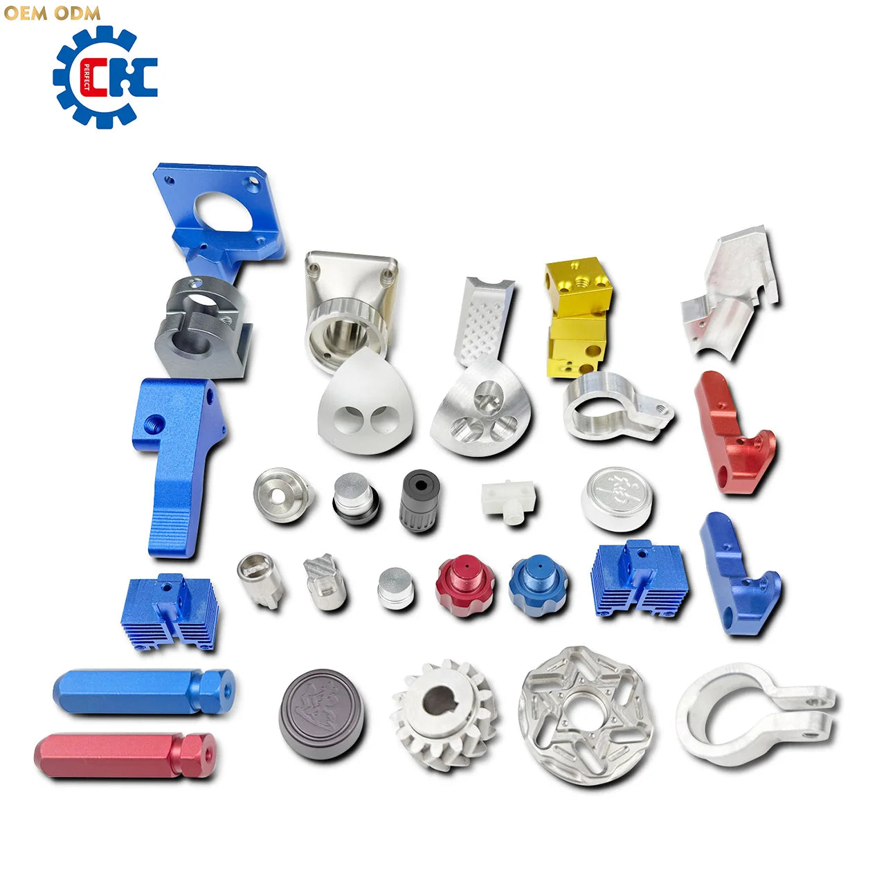 OEM Machining Cnc Parts Metal Steel Parts Custom Cnc Machining Aluminum Turning Milling Handle Cnc Machining Parts