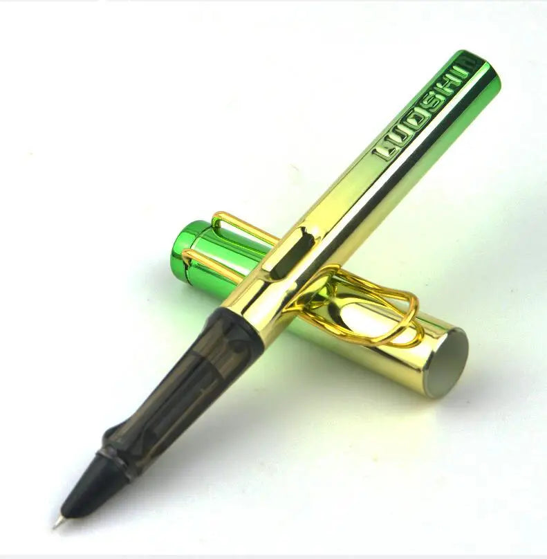 Factory-Sold Luxury Multifunction Ballpoint Pen with Customized Color Click Action Promotional Use Metal Stationery Gift